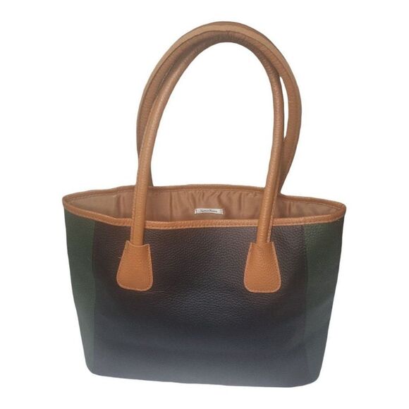 Neiman Marcus Faux Leather Medium Size‎ Bag Multicolor - Picture 1 of 6
